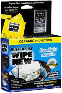 Rustoleum headlight restorer kit
